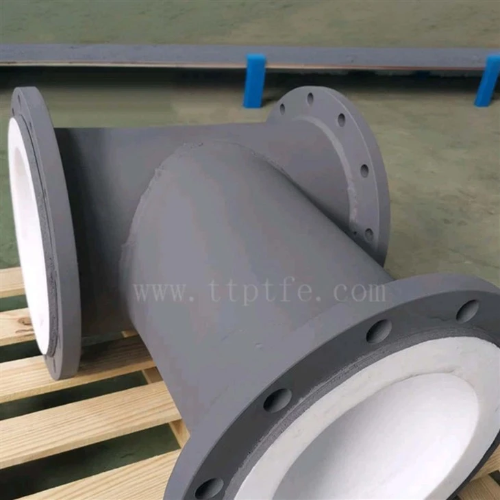 Plastic PTFE Lined Steel Pipe
